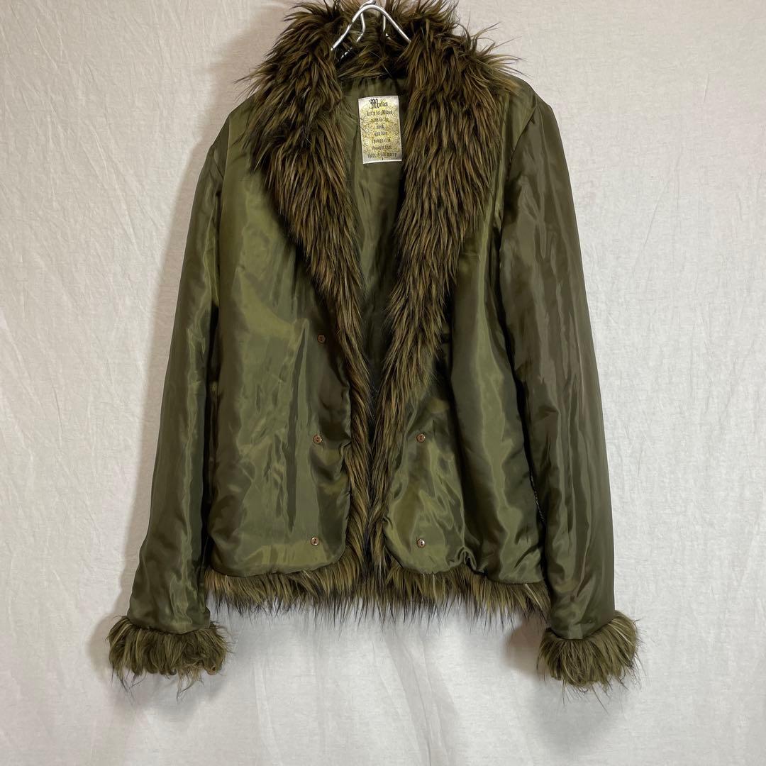 archive Y2K midas 鬼ファー jacket - メルカリ