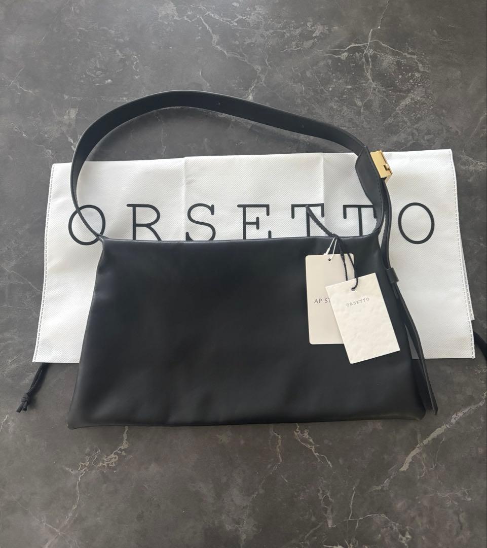 【ORSETTO/オルセット】leather shoulder bag