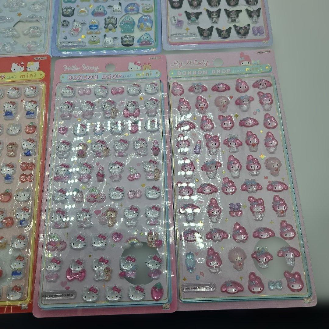 新品未使用　確実正規品 サンリオ　ボンボンドロップシール　コンプリートシール