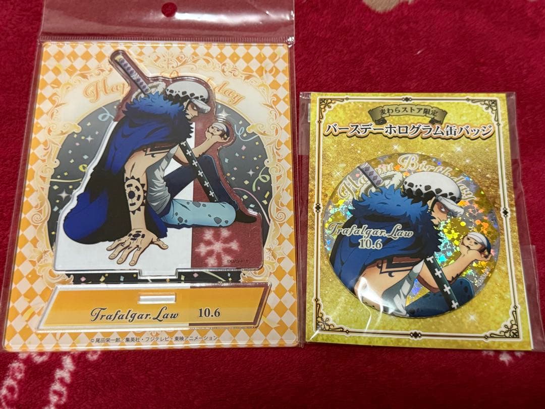 ワンピース　トラファルガー・ロー　バースデーグッズまとめ売り