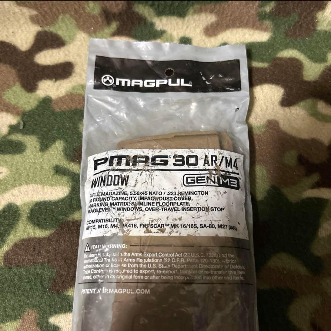 新品　未使用　米軍実物　MAGPUL PMAG 30 窓付き　マグプル　Pマグ⑥