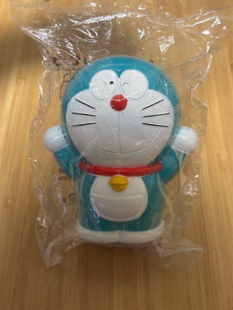 未開封】ドラえもん バンク 貯金箱 フィギュア 袋入り - メルカリ