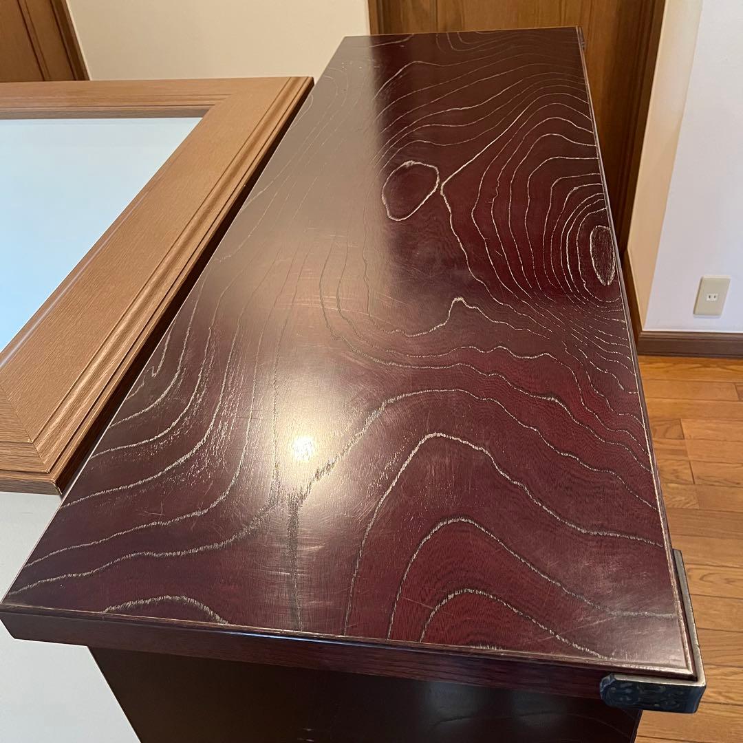 希少】車箪笥 時代箪笥 和たんす 衣装タンス 伝統工芸 引き出し