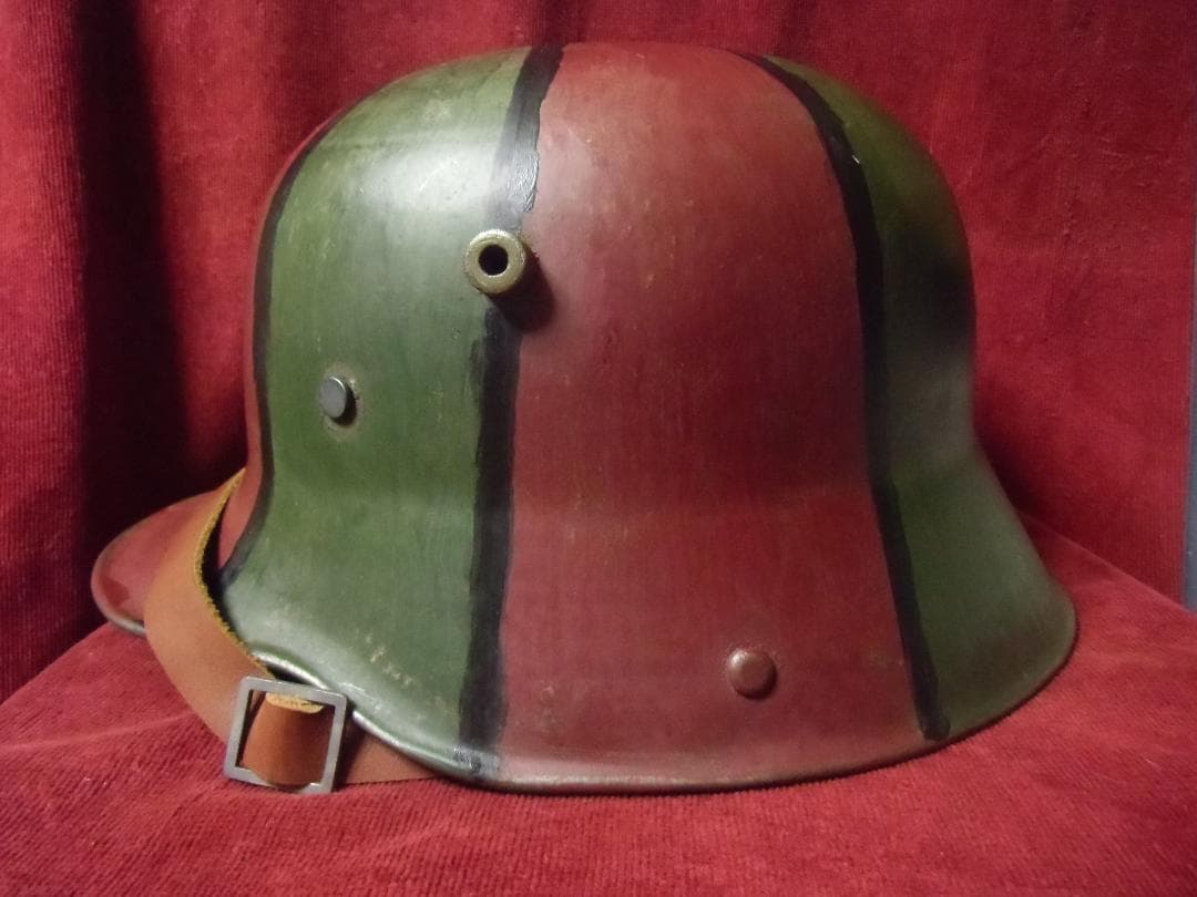 W帝政ドイツ軍/プロイセン王国＊M16迷彩ヘルメット＊シェル66cm