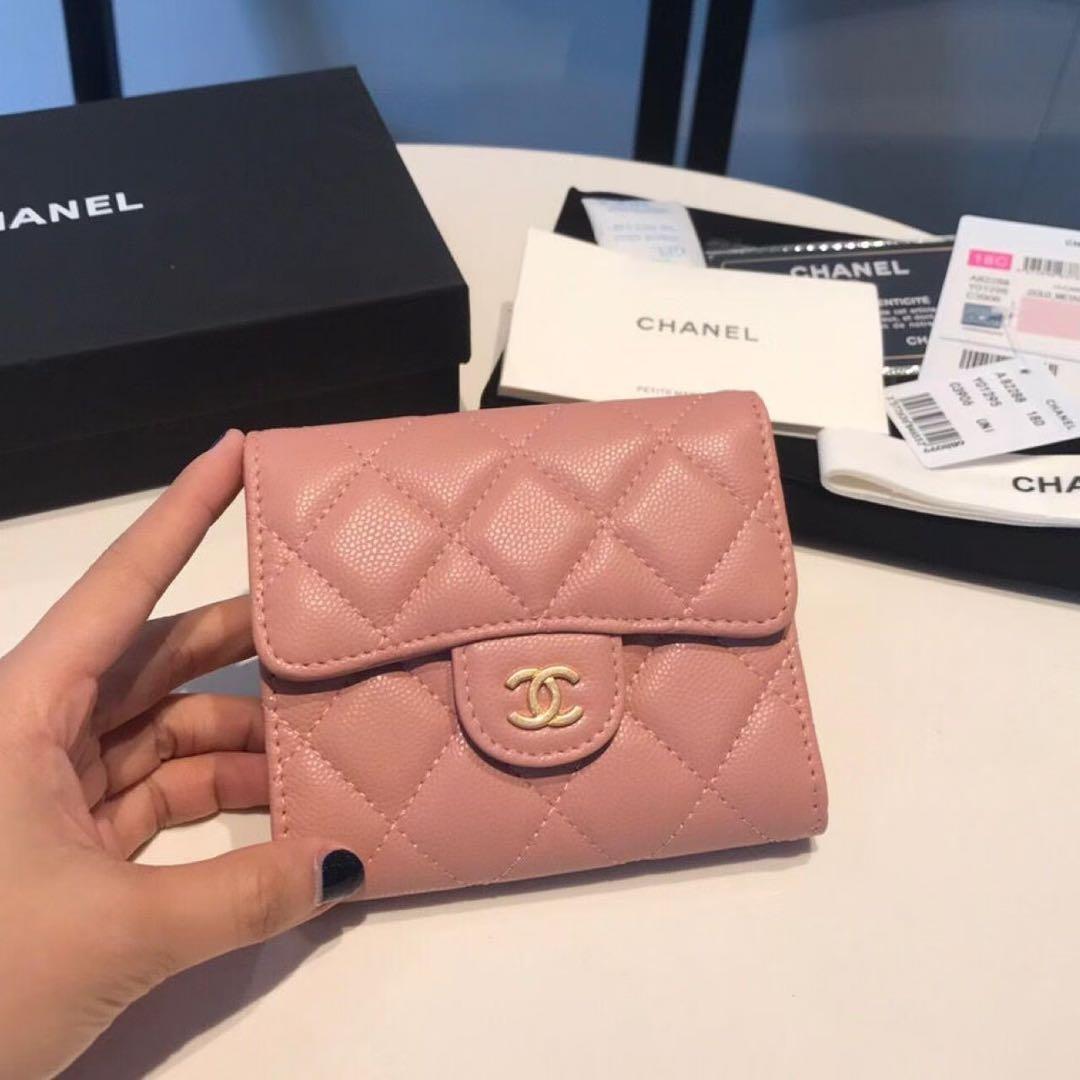 CHANEL 三つ折りウォレット 楽天市場】【新品】 シャネル 三つ折り財布 クラシック スモール