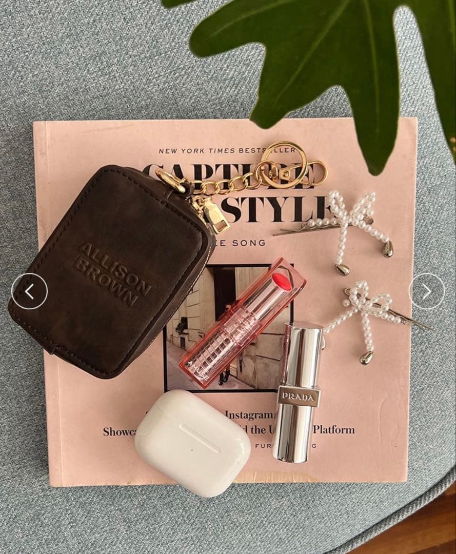 アリソンブラウン⭐︎新品バッグ、ポーチセット⭐︎ブラウン