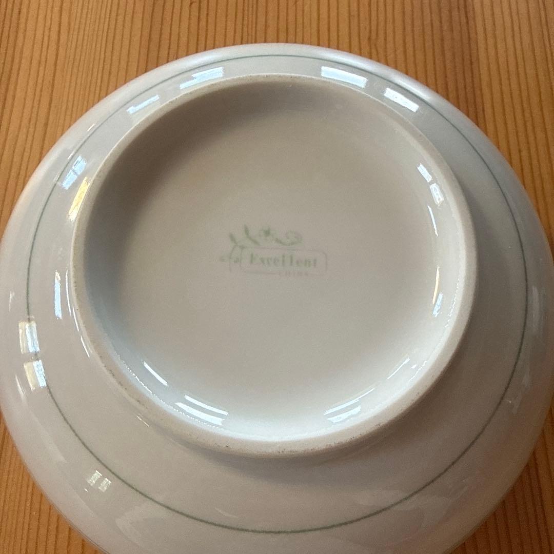 花柄陶器盛り鉢⭐︎直径約18.5cm - メルカリ