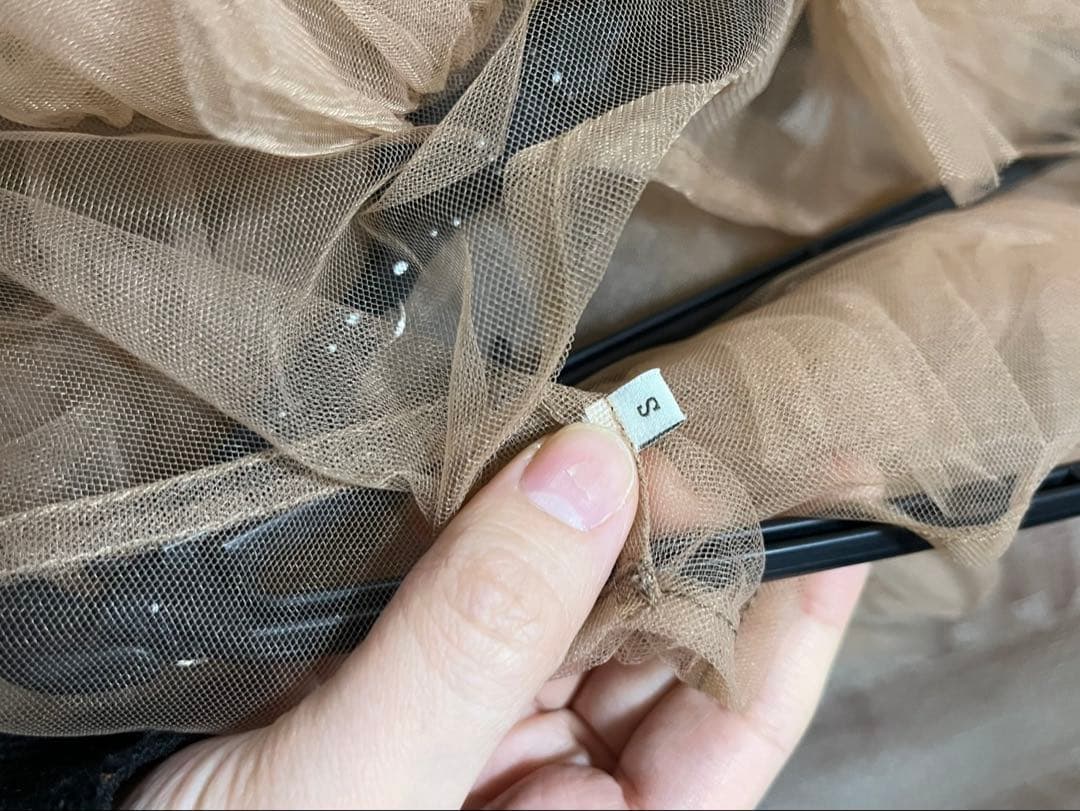 LEJA チュールフリルボレロペイントマーメイドワンピースドレス