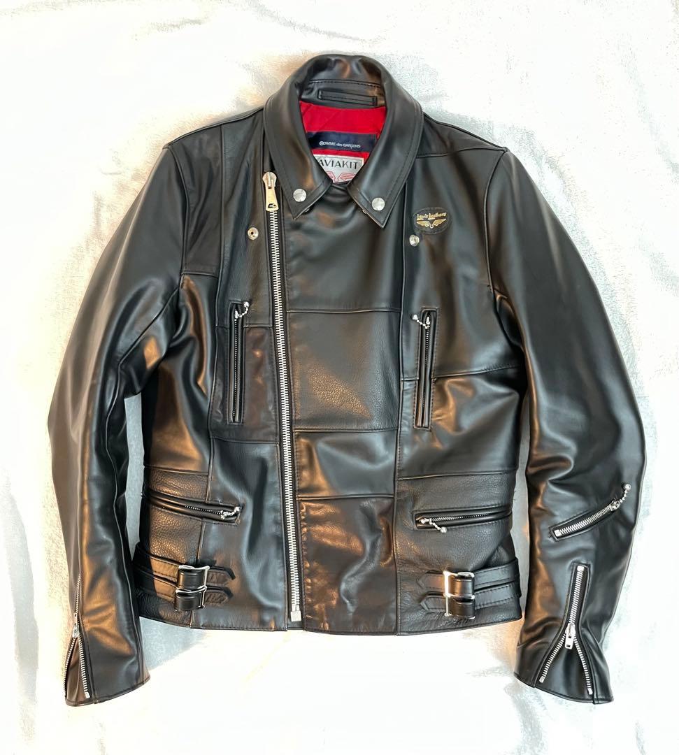 コムデギャルソン×ルイスレザー パッチワークライトニング - メルカリ