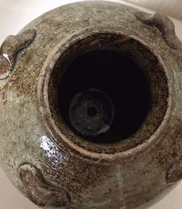 信楽焼 茶壷 骨董品 アンティーク 茶壺 信楽焼 茶壷 骨董品