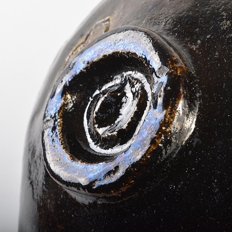 茶道具 高橋道八造 黒楽茶碗 共箱 M R7088 - メルカリ