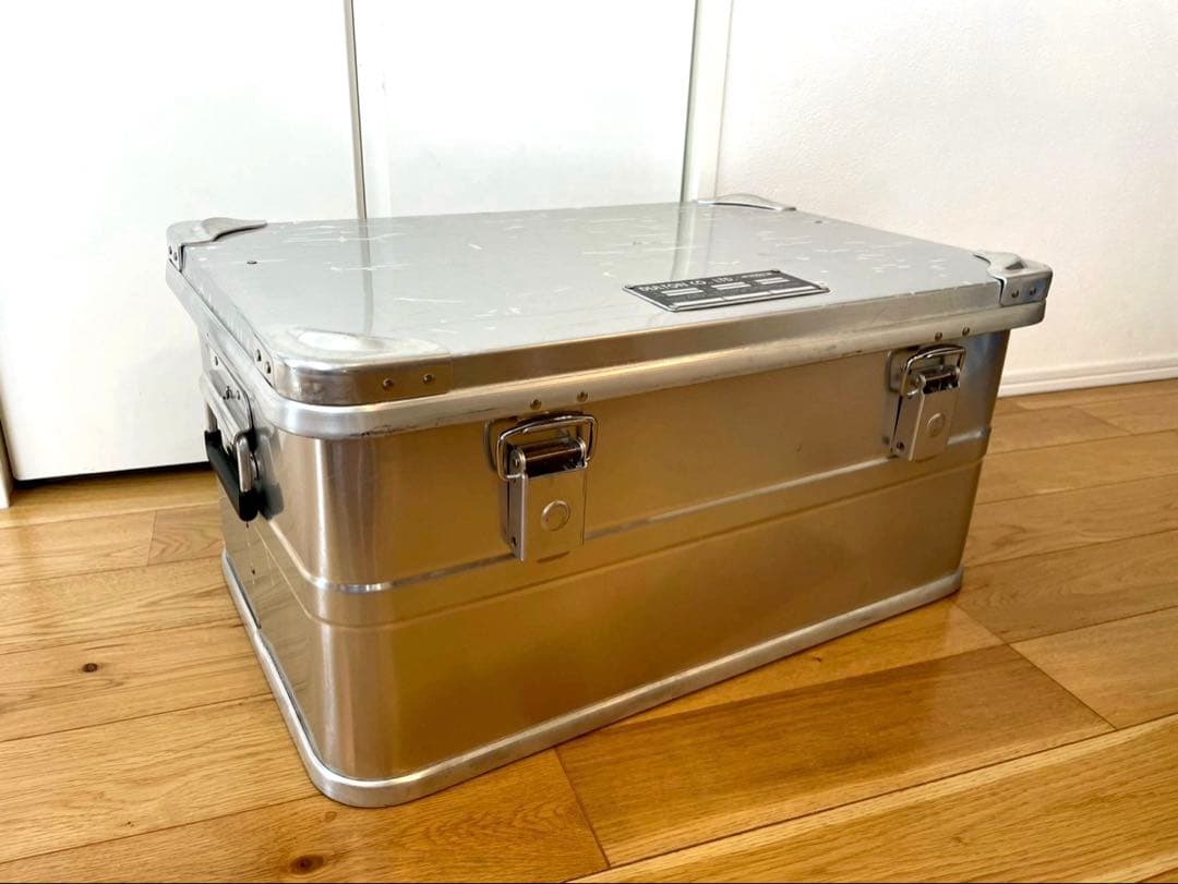 ※期間限定値下げ【廃盤・希少】DULTON アルミコンテナ M 旧型　ロゴなし