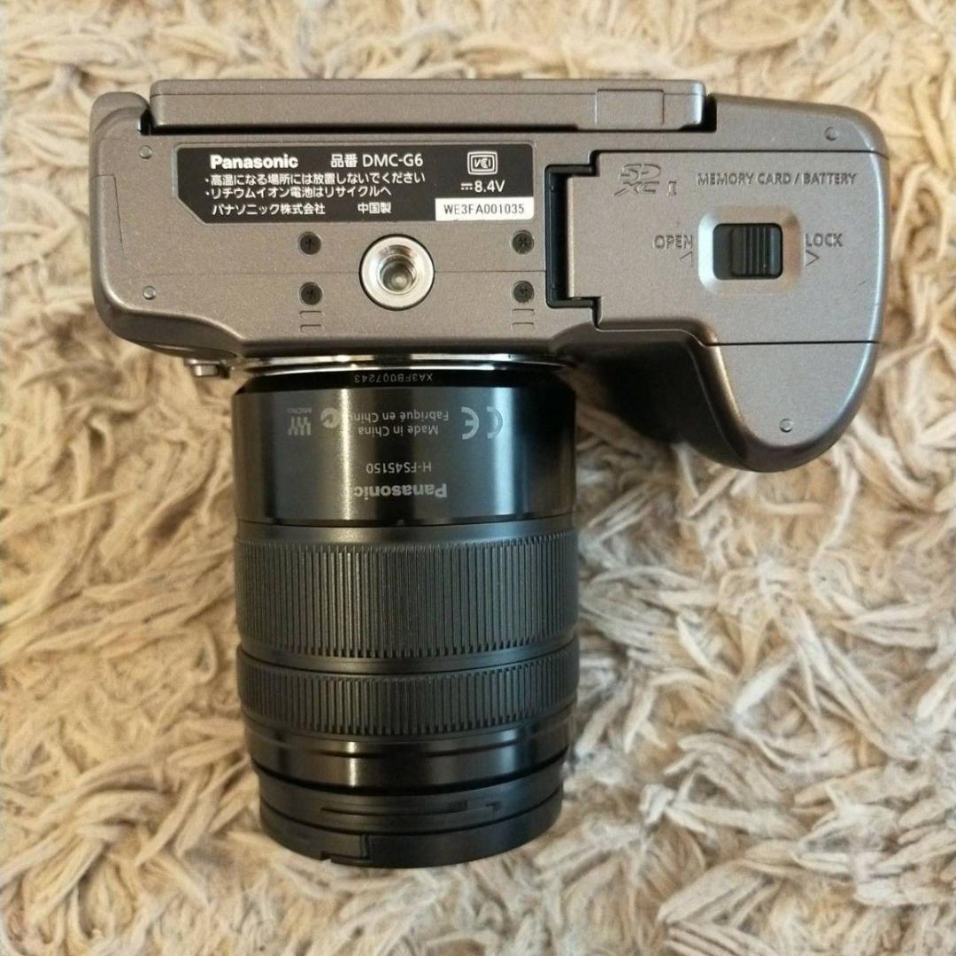 Panasonic デジタルカメラWi-FiDMC-G6ダブルレンズ