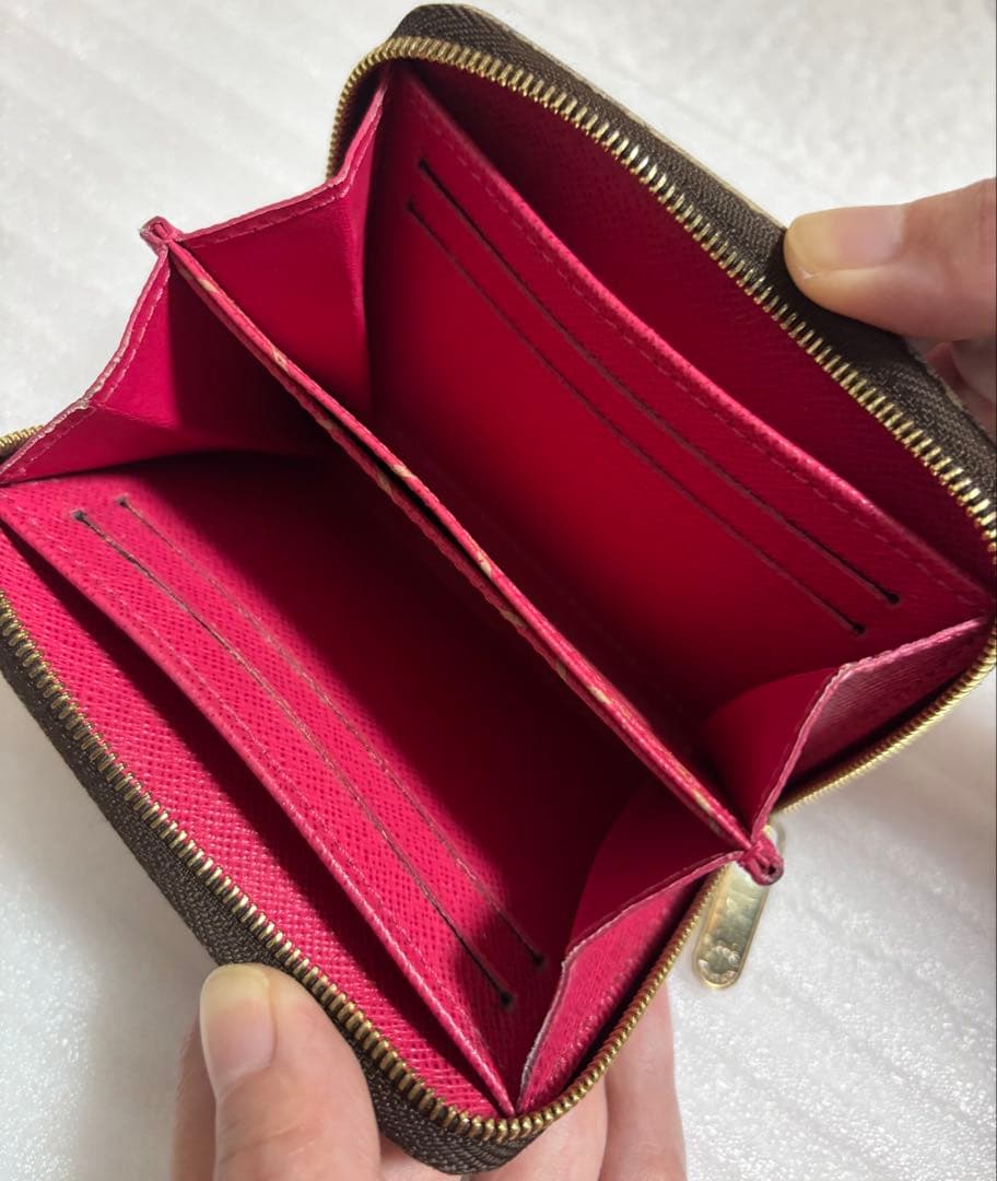 ルイヴィトン ジッピーパース サマートランク ブラウン 財布