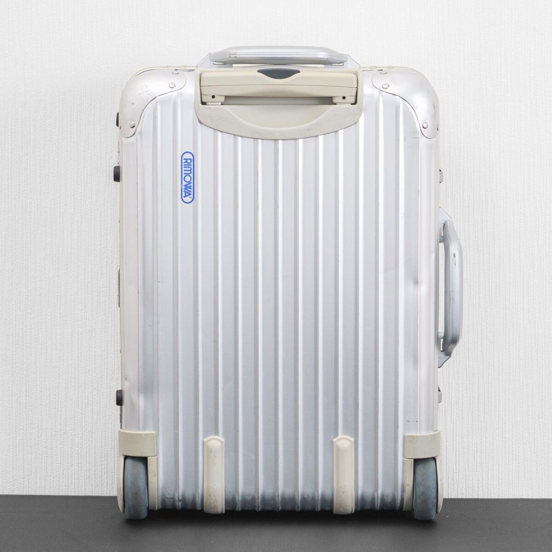 RIMOWA リモワ トパーズ オリジナル 32L アルミキャリー 青ロゴ RIMOWA