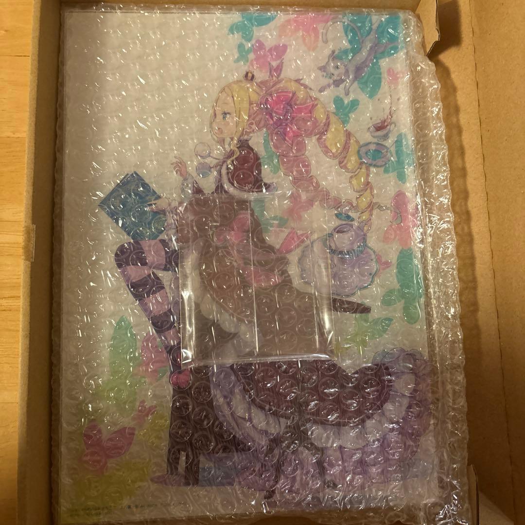【ベアトリス】　リゼロ　画集　有償特典　アクリルパネル