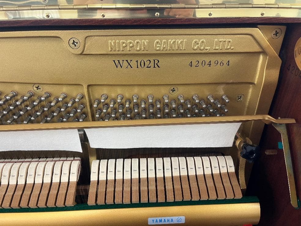 ☆68333【アップライトピアノ】YAMAHA WX102R
