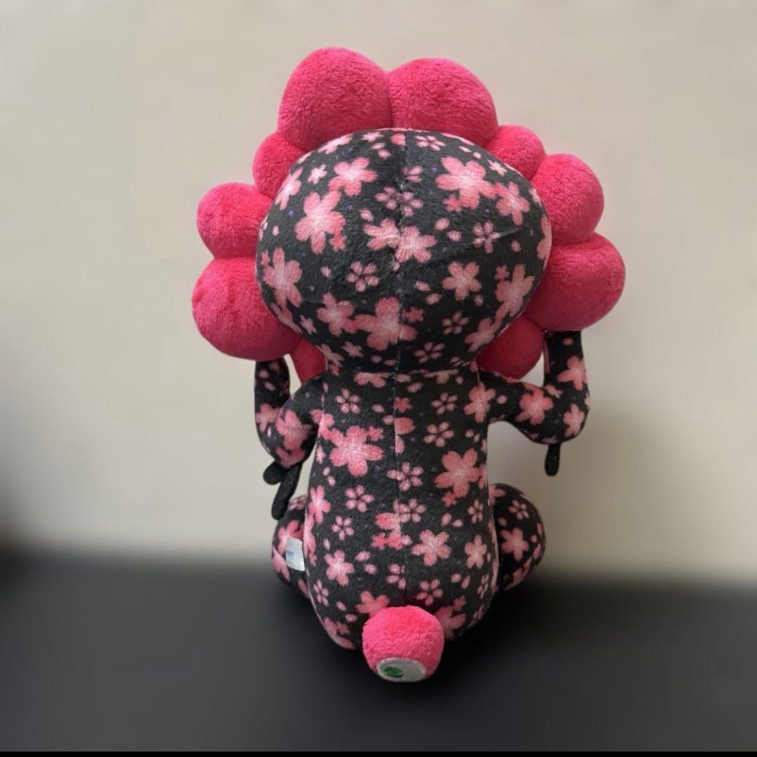 限定品】ミャクミャク ぬいぐるみ 桜ブラック 万博 EXPO2025