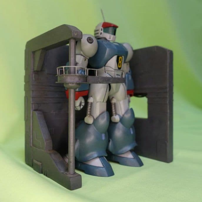 全塗装完成品】1/144 ラウンド・バーニアン・バイファム ／整備