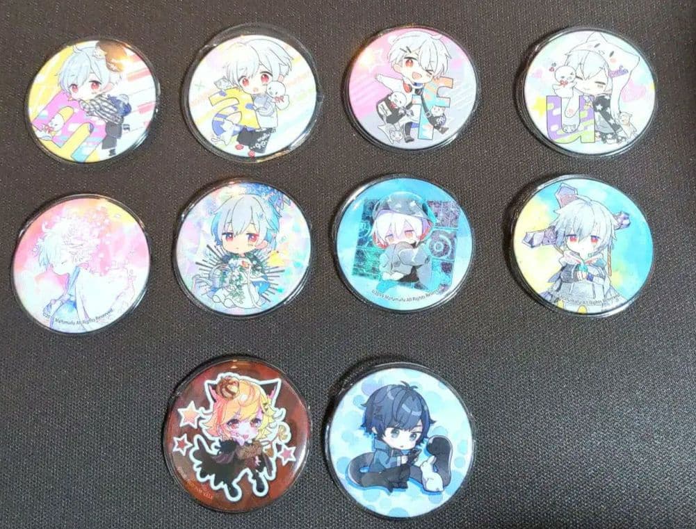 匿名配送】 まふまふ 缶バッジ まとめ売り