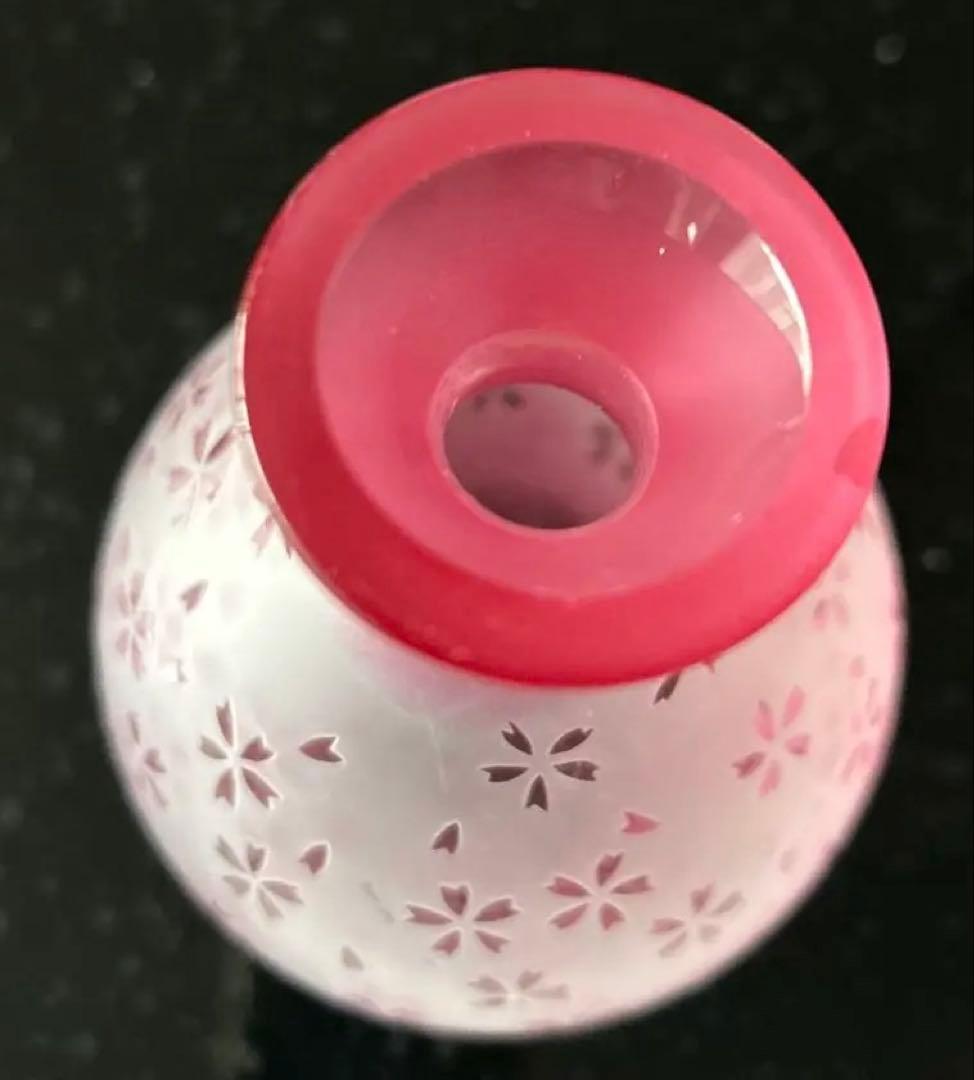 昨日) サンドブラストさくら桜模様 徳利とっくり