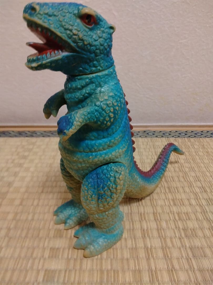 マルサン　ソフビ　ゴロザウルス　当時物　ゴジラ　ブルマァク　東宝