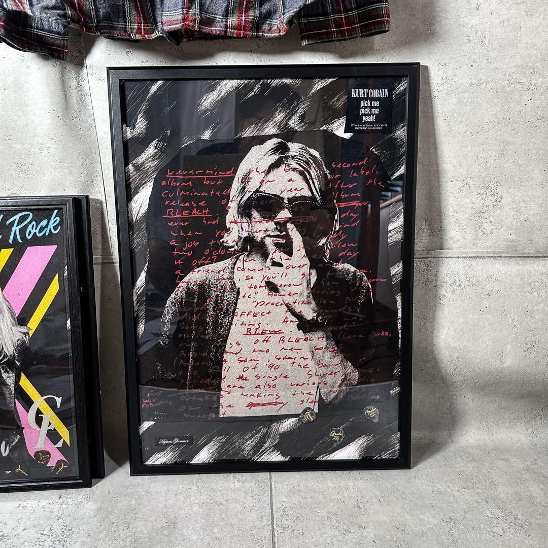 《大人気！！》　リメイク絵画　ヒステリックグラマー　カートコバーン　Tシャツ