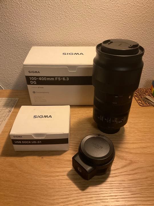 ショップ SIGMA 100-400mm F5-6.3 + FTZマウントアダプター SIGMA 100
