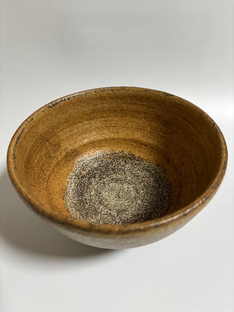 唐津焼 無名窯 福田忠夫造 窯変 抹茶碗 茶道具 茶碗