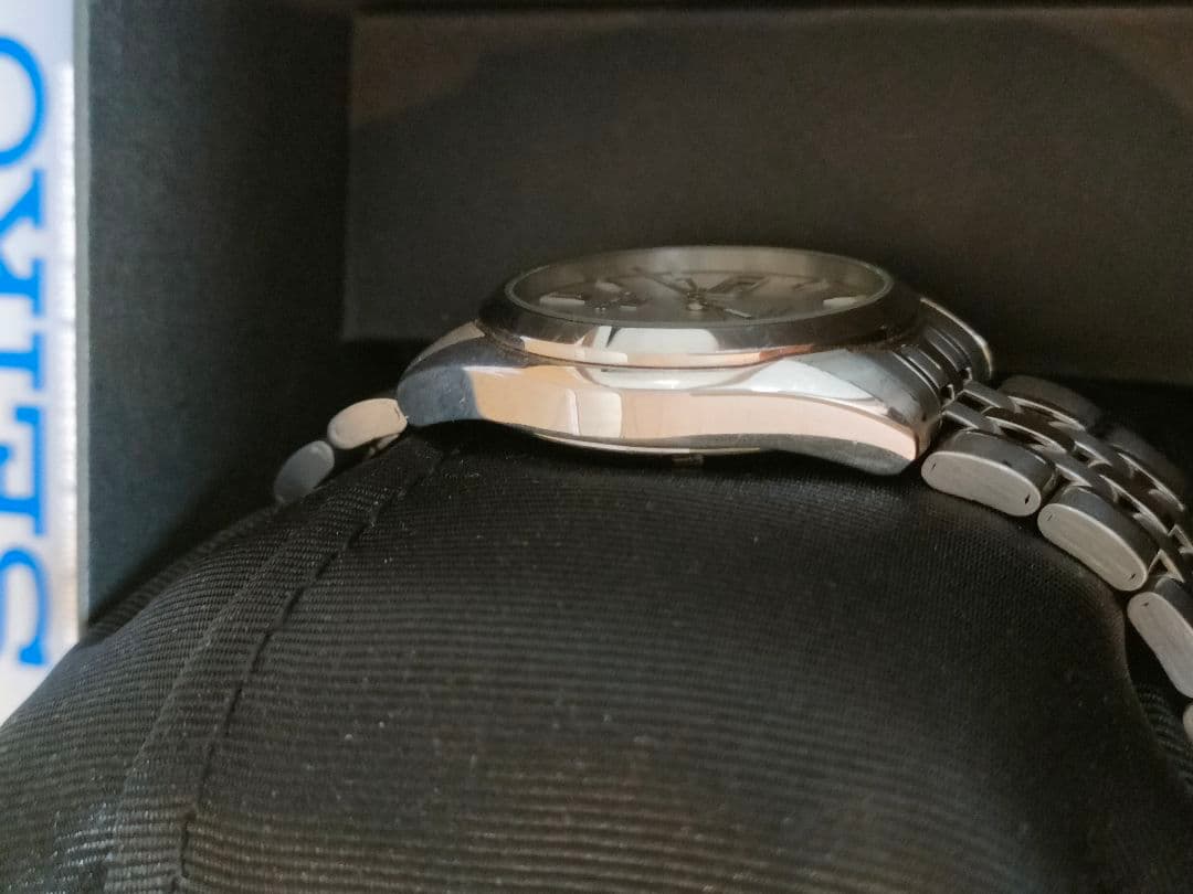 【美品】SEIKO 5 デイト 裏スケルトン 自動巻腕時計