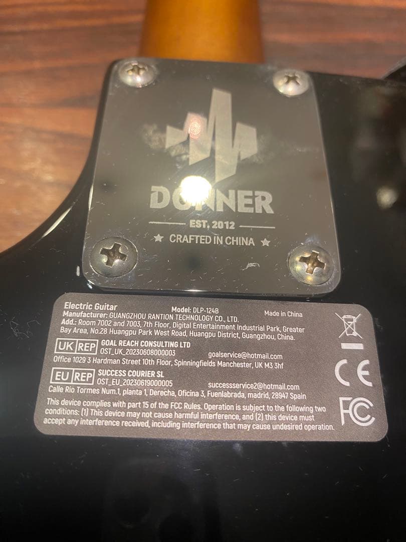 DONNER エレキギター ブラック まとめ売り