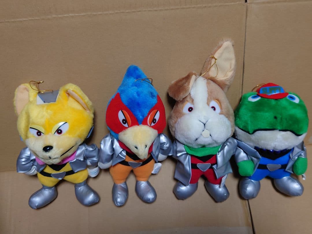 スターフォックス　Star Fox　 ぬいぐるみ 4体セット スターフォックス Star Fox ぬいぐるみ 4体セット 2026年最新