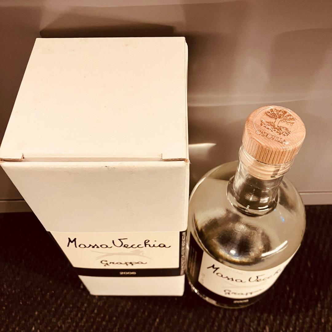 マッサ ヴェッキア グラッパ 2006年 500ml 箱付き - メルカリ