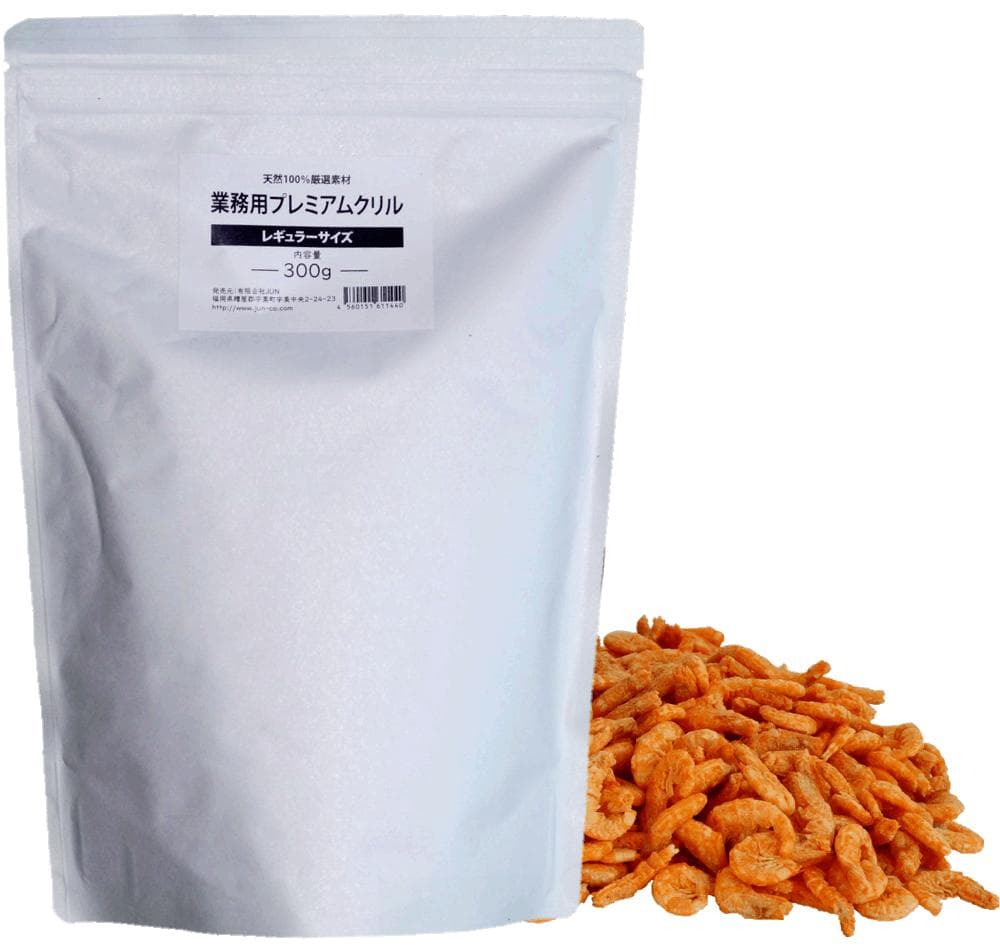 有)JUN業務用プレミアムクリル 300g アルミパック入 5袋セット クリル