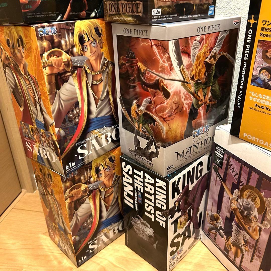 ②まとめ　大量　フィギュア　21個セット　プライズ　ワンピース　NARUTO 他