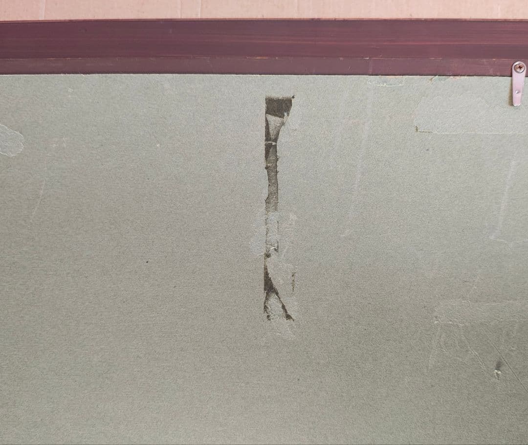 F30号 大型額縁 油彩画付【送料込】