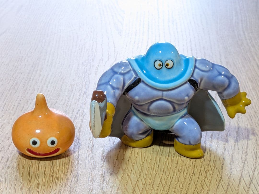 ドラゴンクエスト 陶器人形 2体セット スライムベス カンダタ