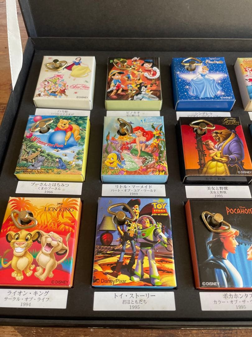 超美品　Disney store 15周年 ミニオルゴール 15個セット