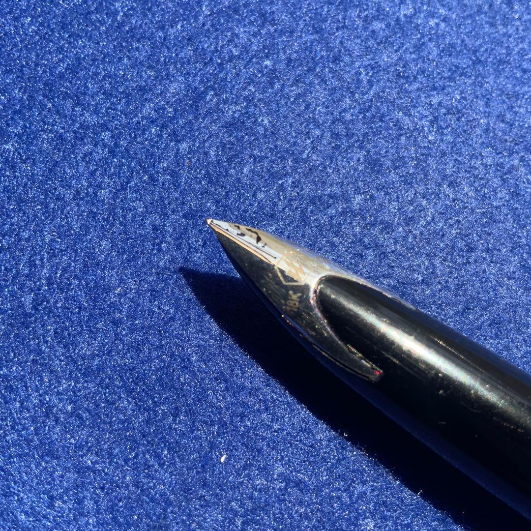 万年筆 ウォーターマンカレン シルバートリム 18金ロジウムメッキ EF
