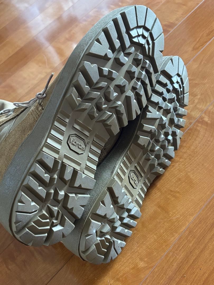 MCRAE ミリタリーブーツ カーキ コンバット 安全靴 vibrum 11R-格安で市場