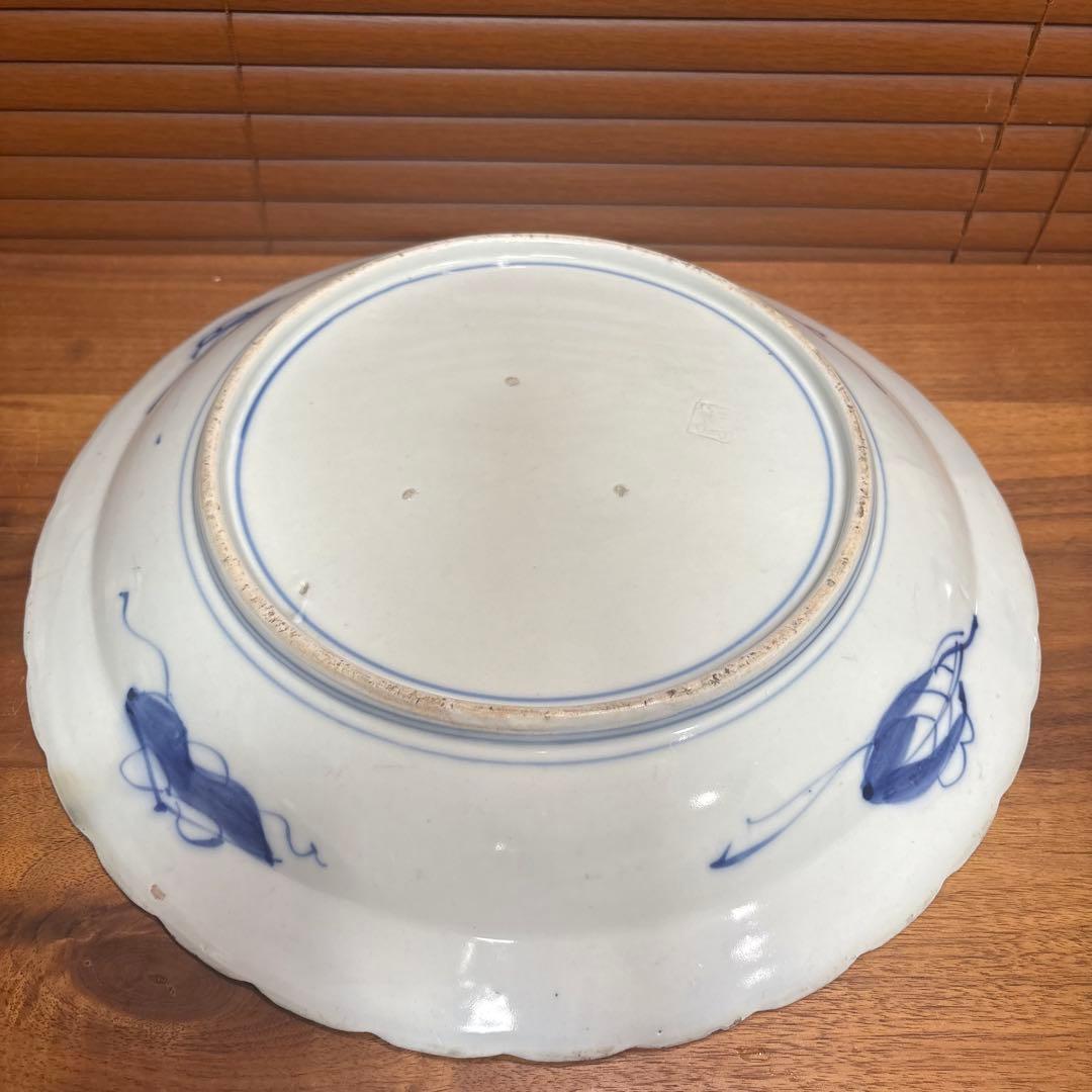 古伊万里　赤絵　大皿　お正月　おもてなし