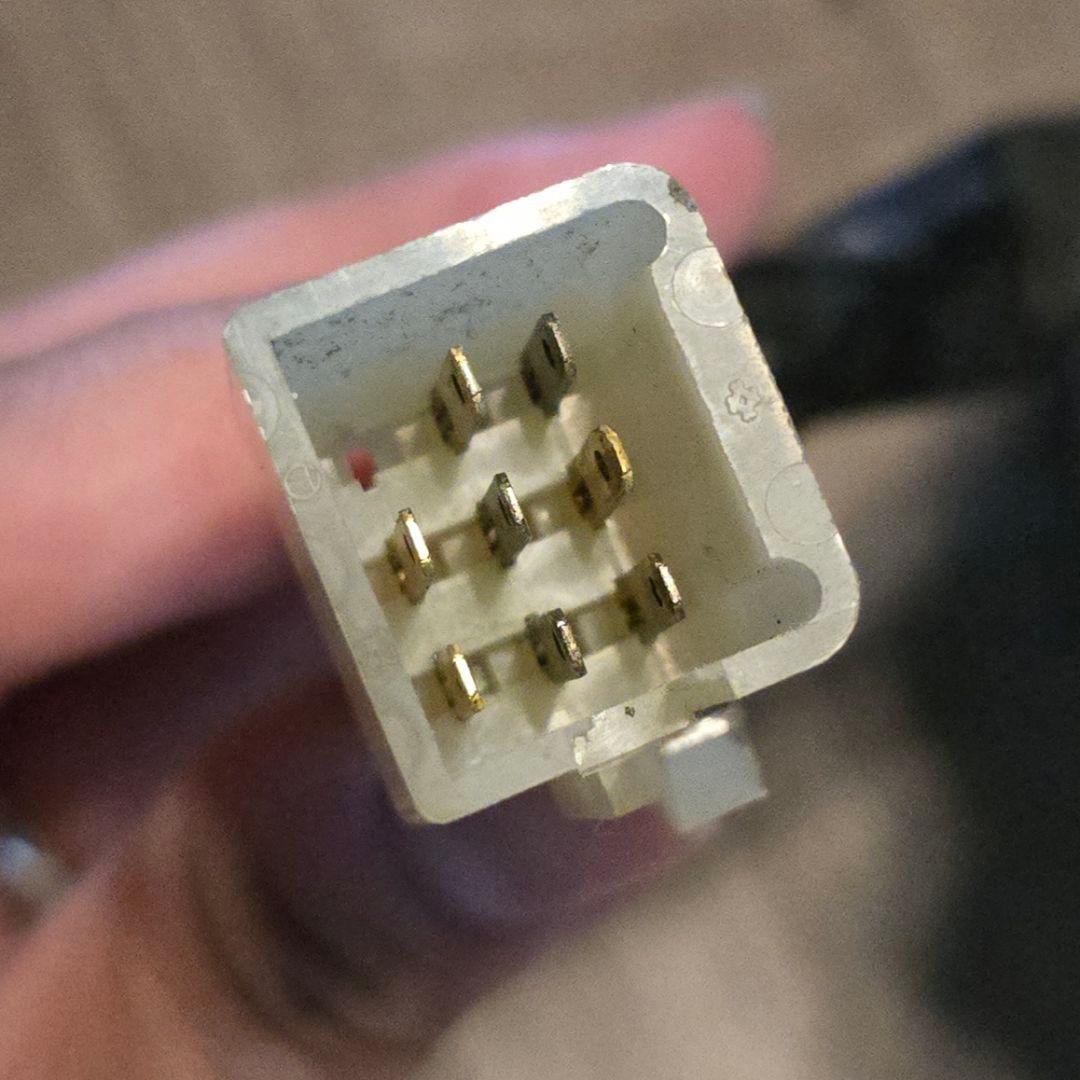 美品！角目シャリー 純正 メーター 1988年式 当時物 距離 4223km