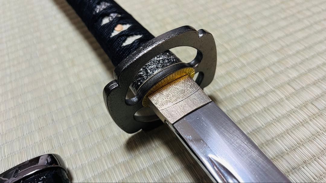 模造刀 美品 柳生十兵衛 大刀 湾れ刃文 雲龍拵え 251014-1