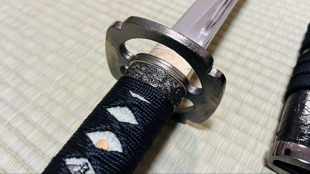 模造刀 美品 柳生十兵衛 大刀 湾れ刃文 雲龍拵え 251014-1