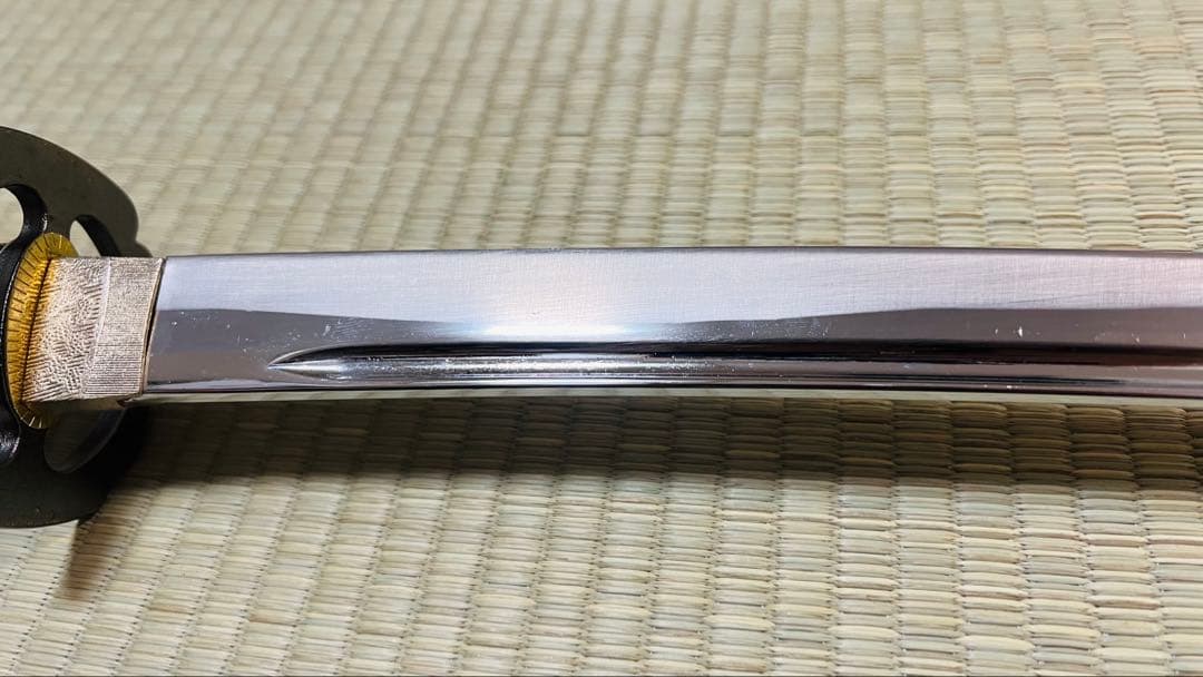 模造刀 美品 柳生十兵衛 大刀 湾れ刃文 雲龍拵え 251014-1