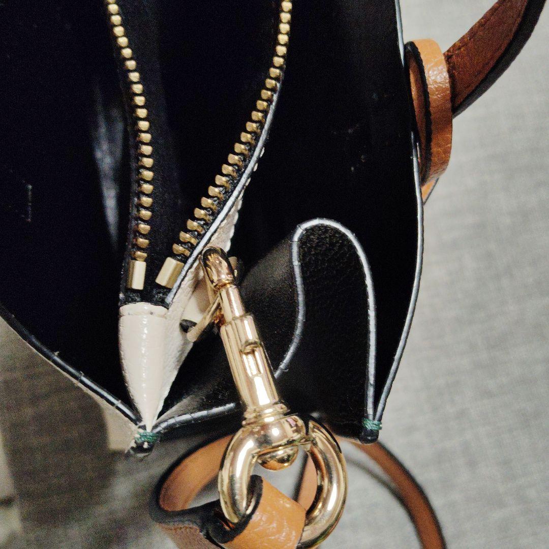 MARC JACOBS バイカラー ショルダーバッグ