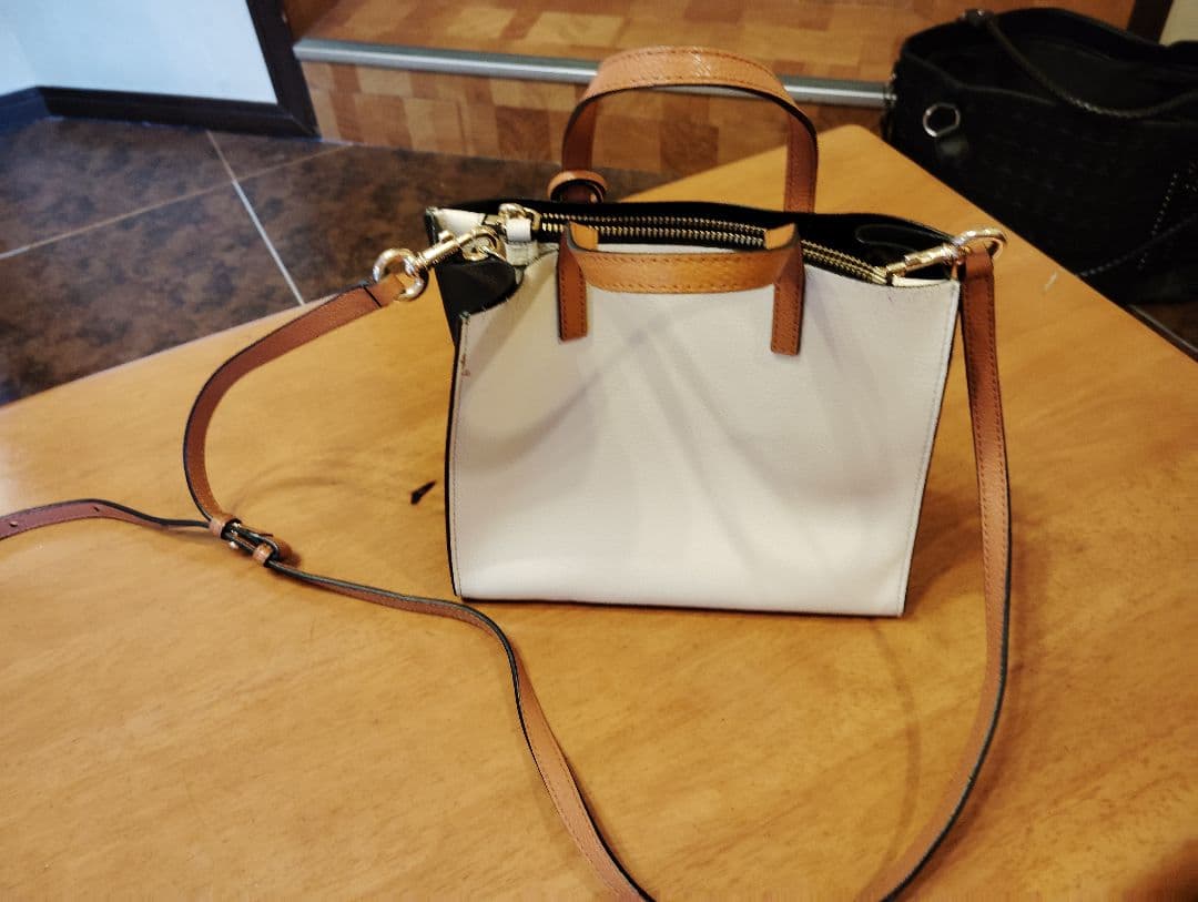 MARC JACOBS バイカラー ショルダーバッグ