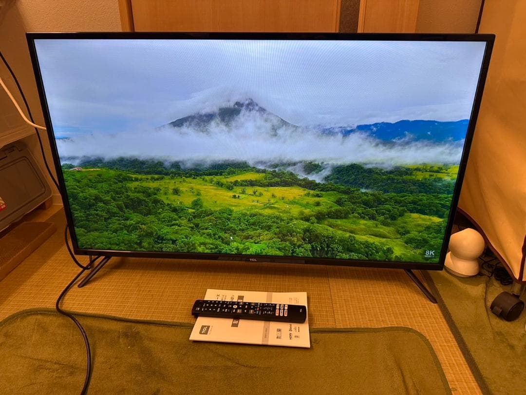 TCL 40S515 スマートテレビ 40型 アプリ内蔵式 21年製 超極美品！