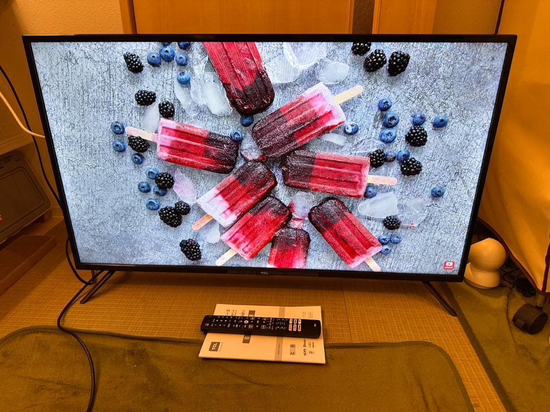 TCL 40S515 スマートテレビ 40型 アプリ内蔵式 21年製 超極美品！