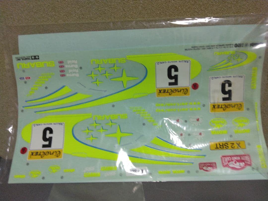 タミヤ　1/10ラジコンボディ　インプレッサ WRC 2001 レア